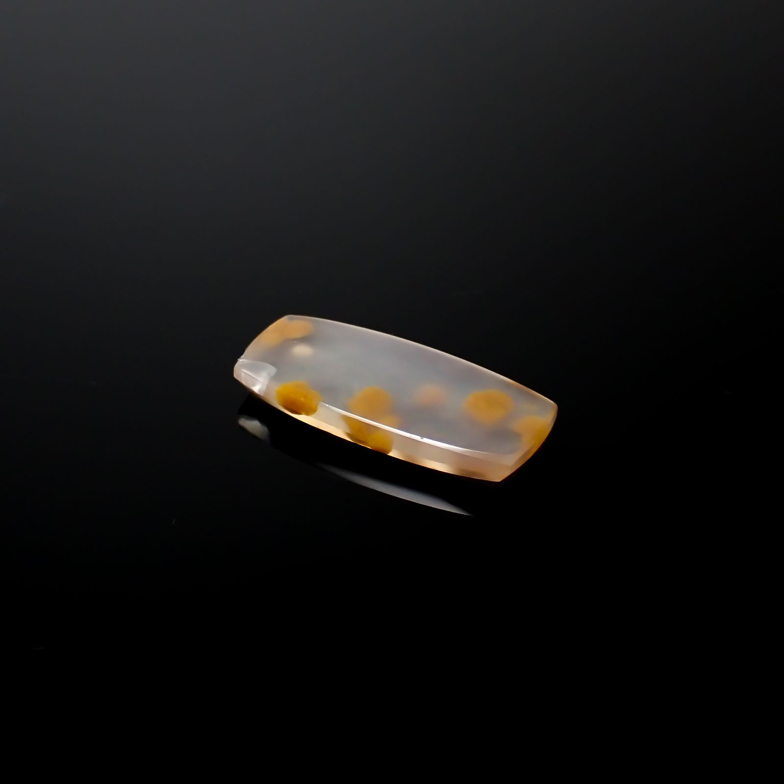 ユニークアゲート ブラジル産 12.74ct[240427212]27x12.3mm前後