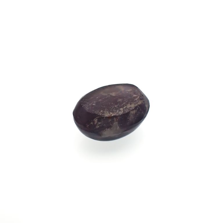 ブラッドショットアイオライトキャッツアイ(宝石名コーディエライト・キャッツアイ)インド産 5.178ct ソ付(彩珠)[221119075]11.9x9.4mm前後