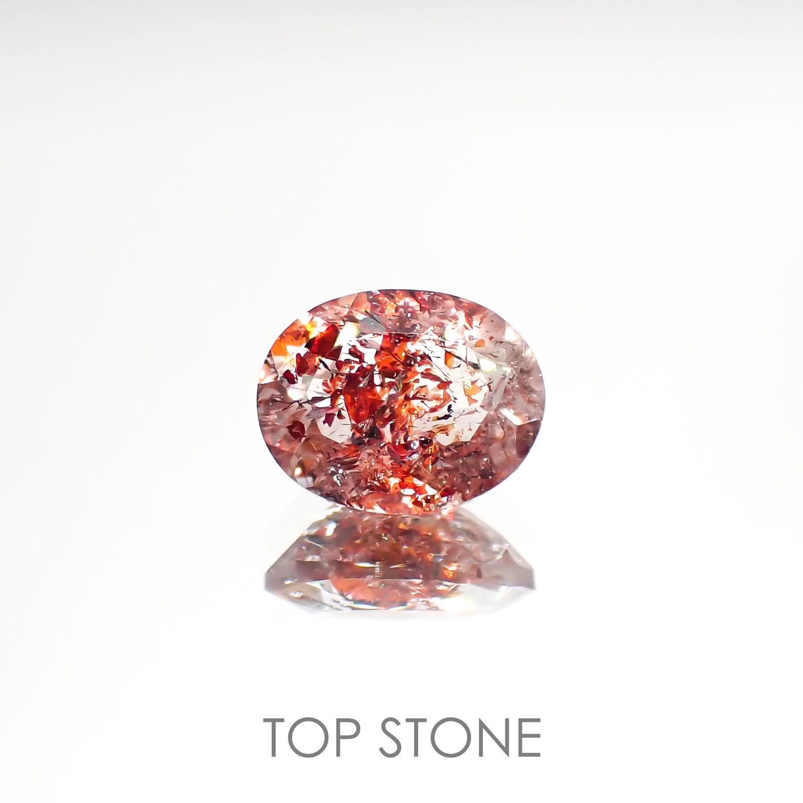 ファイヤークォーツ ナイジェリア産 1.45ct[220114753]8.7x6.8mm前後