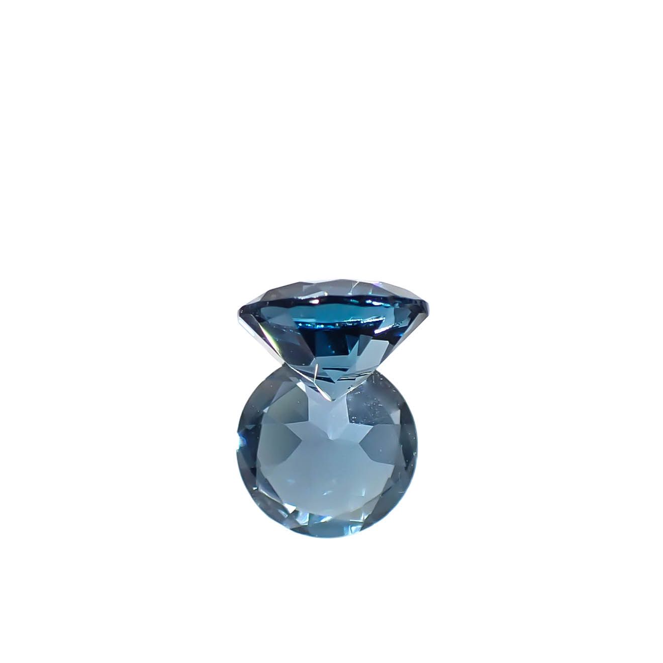 ロンドンブルートパーズ ブラジル産 0.86ct [241029256]6x6mm前後