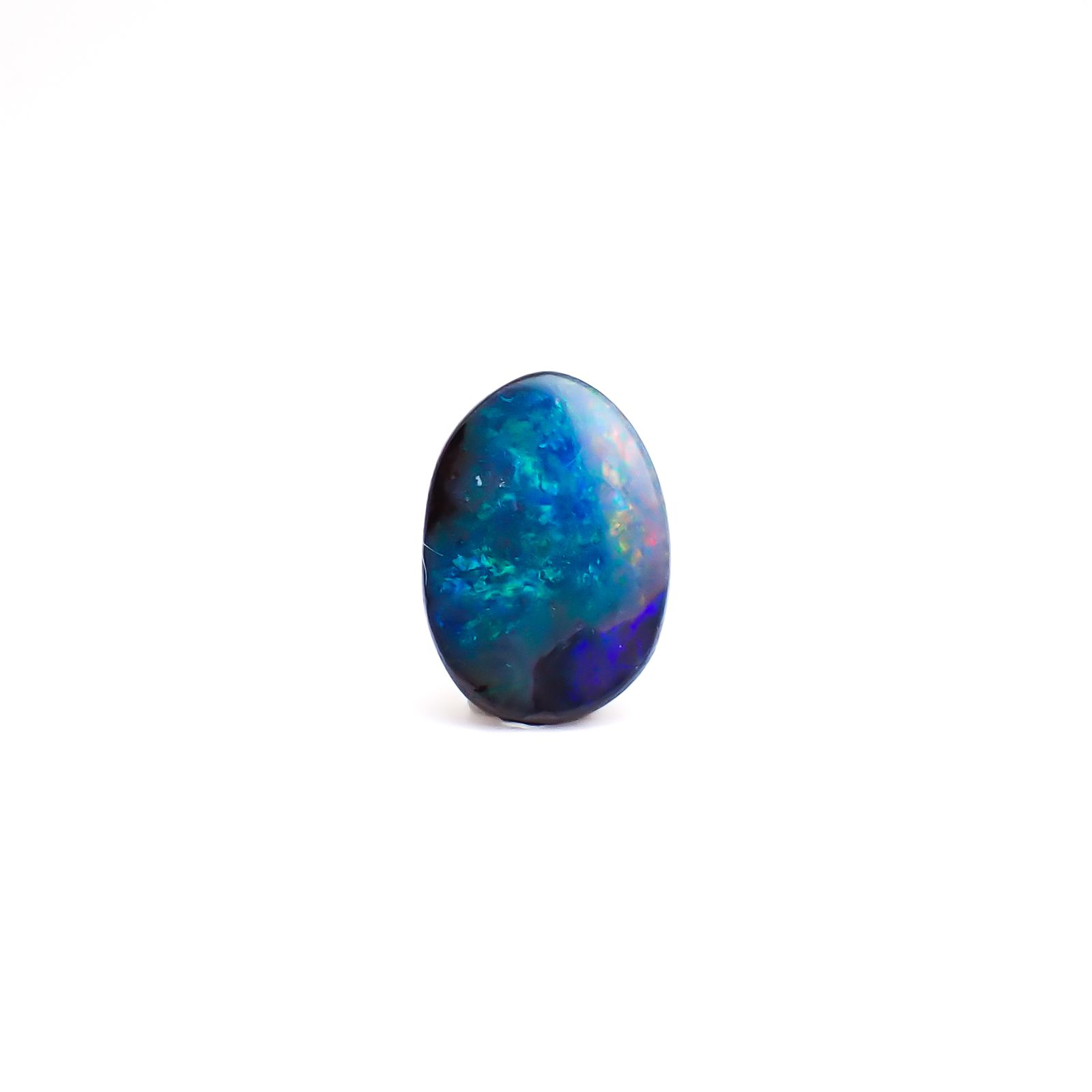 ボルダーオパール オーストラリア産 2.19ct / 11.1x7.8mm前後 [260933079]