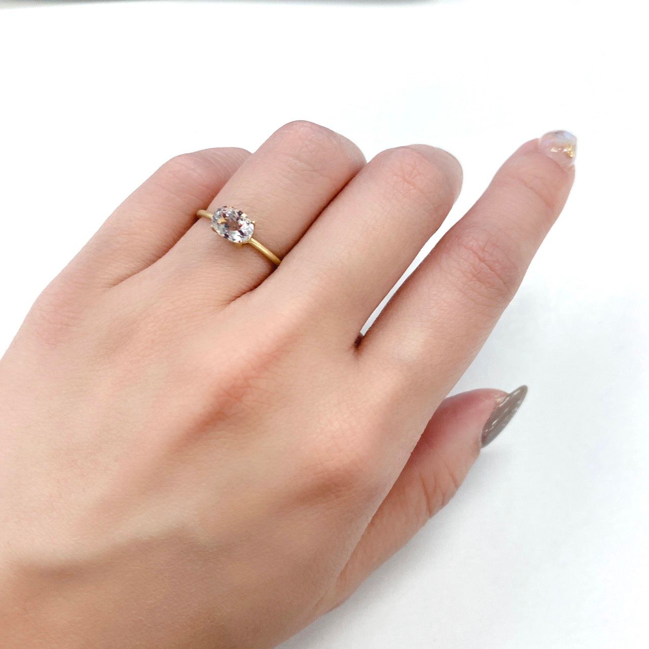 スーパーセブン 南インド産 ルース 0.81ct[210510726]6.9×5mm前後