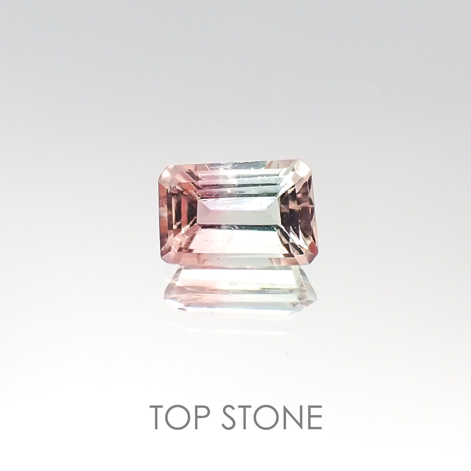 バイカラートルマリン ブラジル産 ルース 0.62ct[20095659]6×4mm前後