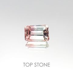 バイカラートルマリン ブラジル産 ルース 0.62ct[20095659]6×4mm前後