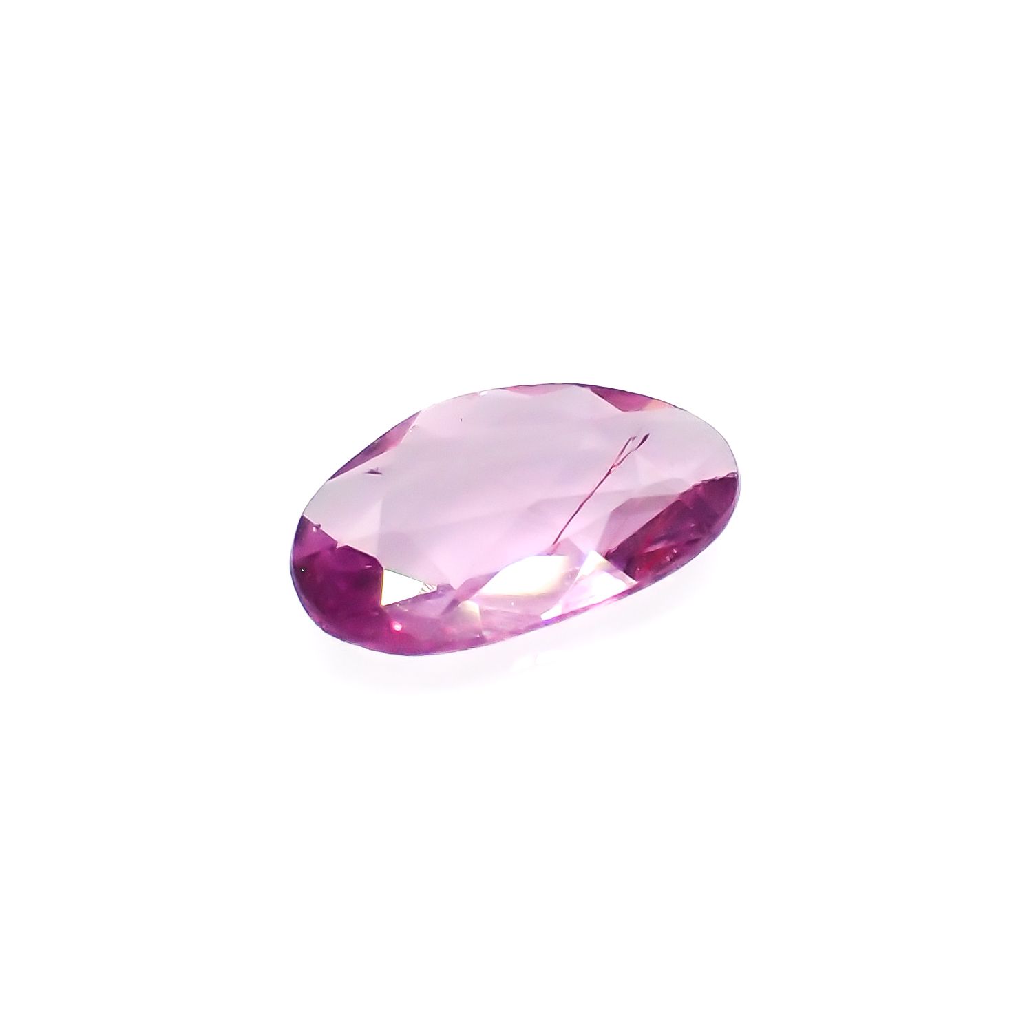 ◇ローズカット◇パープルピンクサファイア マダガスカル産 0.83ct[230722669]8.7x5.4mm前後