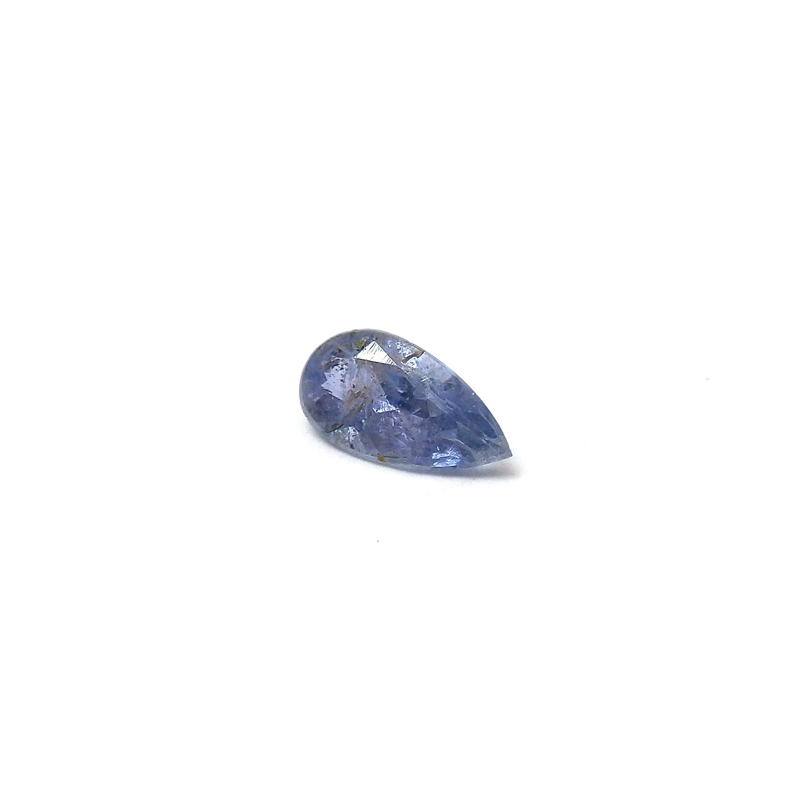ジェレメジェバイト(宝石名エレメージェバイト)ナミビア産 ソ付(彩珠) 0.311ct / 6.6x3.4mm前後 [230823131]