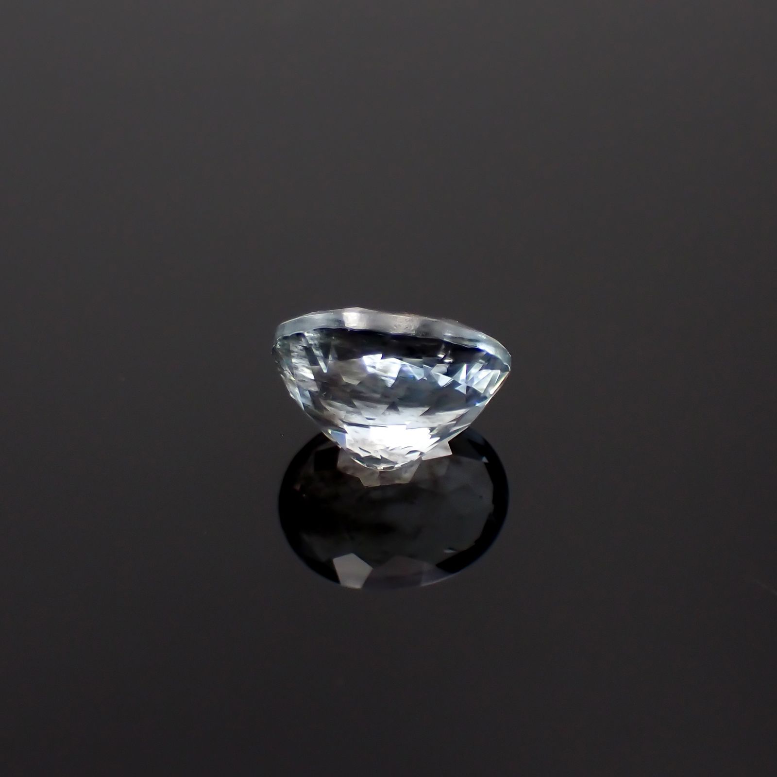 アベンチュリンアクアマリン ナイジェリア産 2.00ct[231224708]8.9x7mm前後
