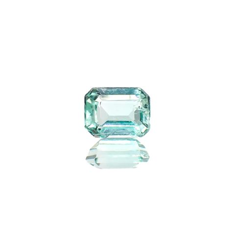 パステルカラーエメラルド コロンビア産 0.18ct / 3.7x2.9mm前後 [260225954]