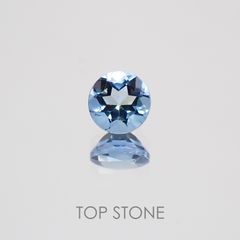 サンタマリア アクアマリン ブラジル産 ルース 0.26ct[20129116]4×4mm前後