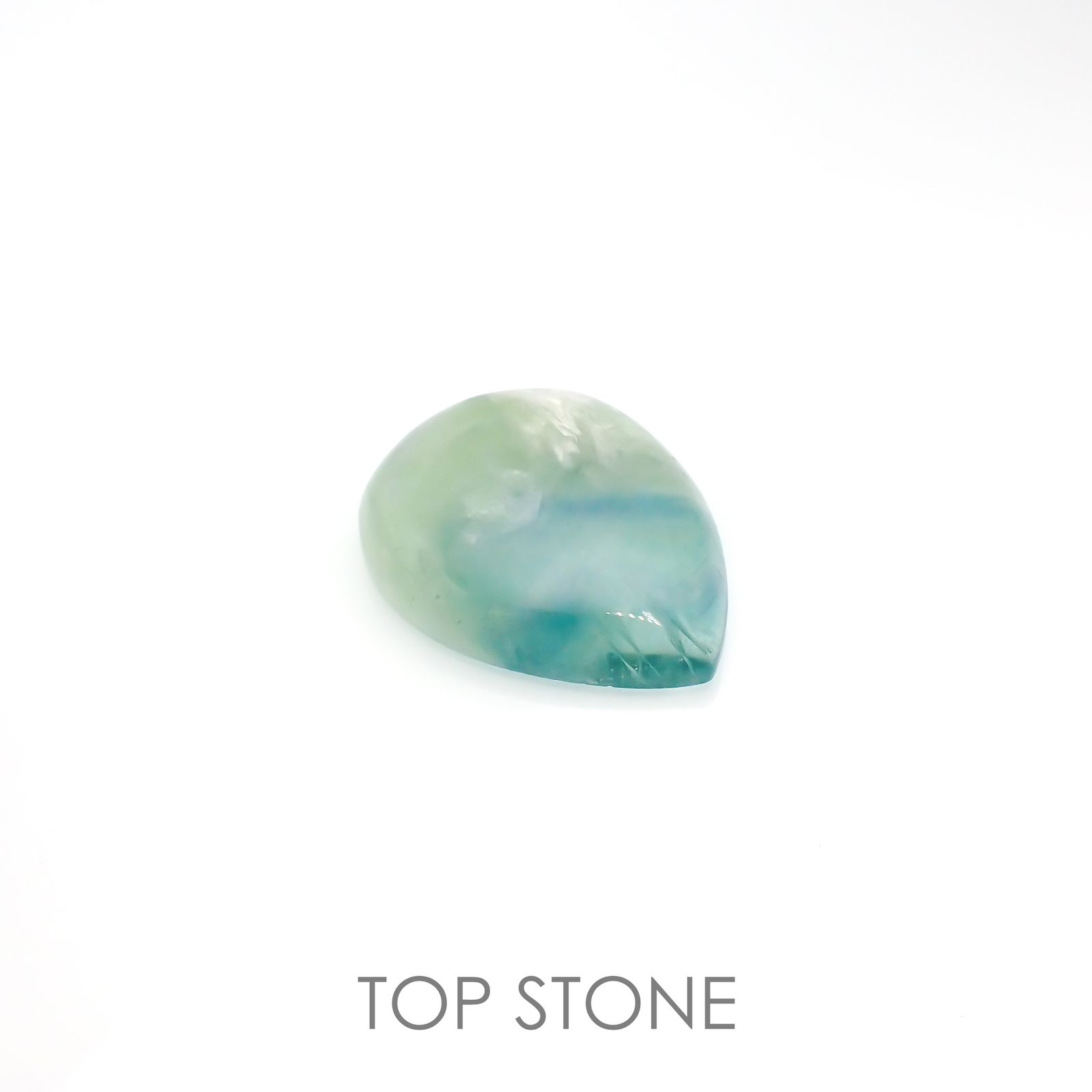 エンジェルフェザーフローライト 中国産 82.21ct[220415679]36.9x28.8mm前後