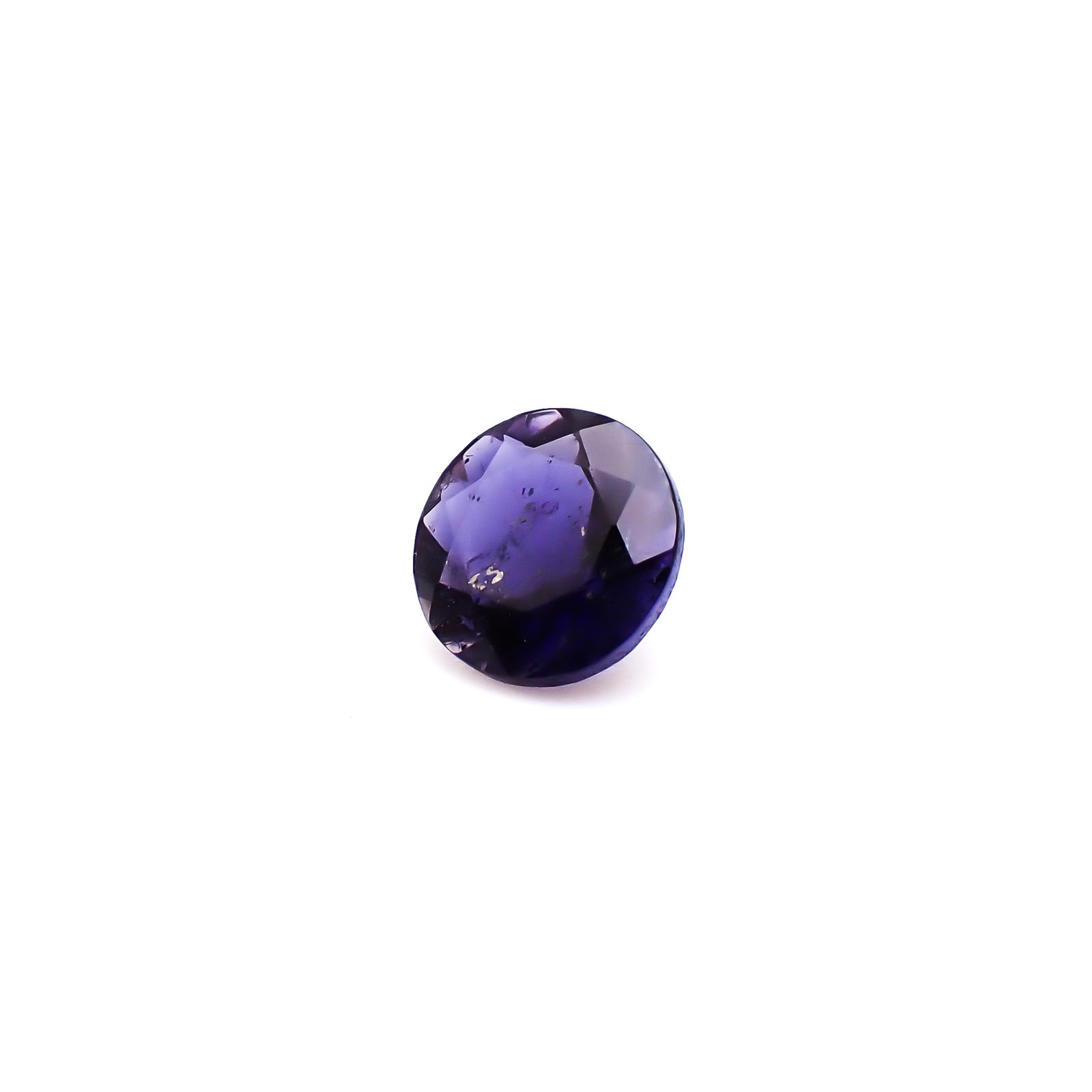 アイオライトサンストーン インド/ブラジル産 1.20ct / 7x7mm前後 [260932632]
