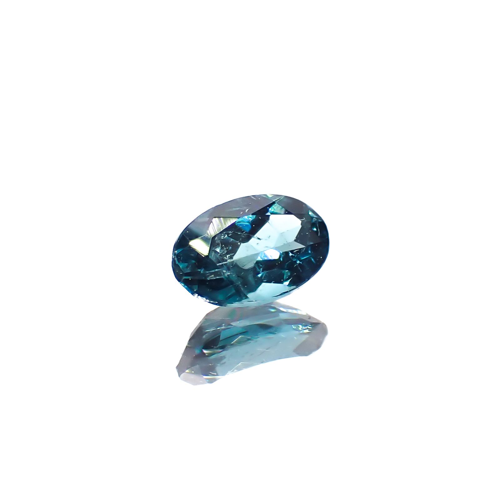 ブルーグリーントルマリン ブラジル産 0.23ct[240628038]4.9x3.1mm前後