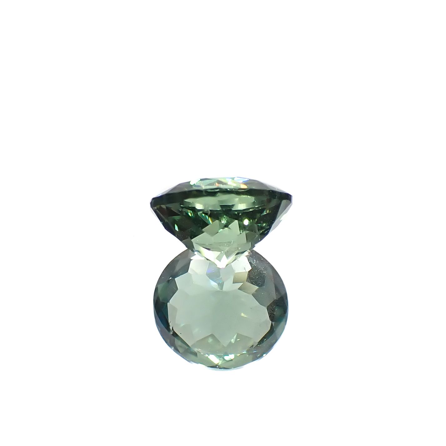 ノーブルモロキサイト(グリーンアパタイト) マダガスカル産 1.56ct[240928982]7.5x7.2mm前後