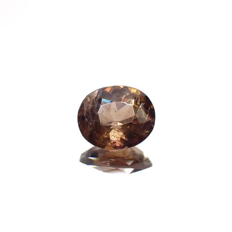 アキシナイト(宝石名アキシナイト)パキスタン産 1.36ct 識別済[220717019]7.7x6.8mm前後