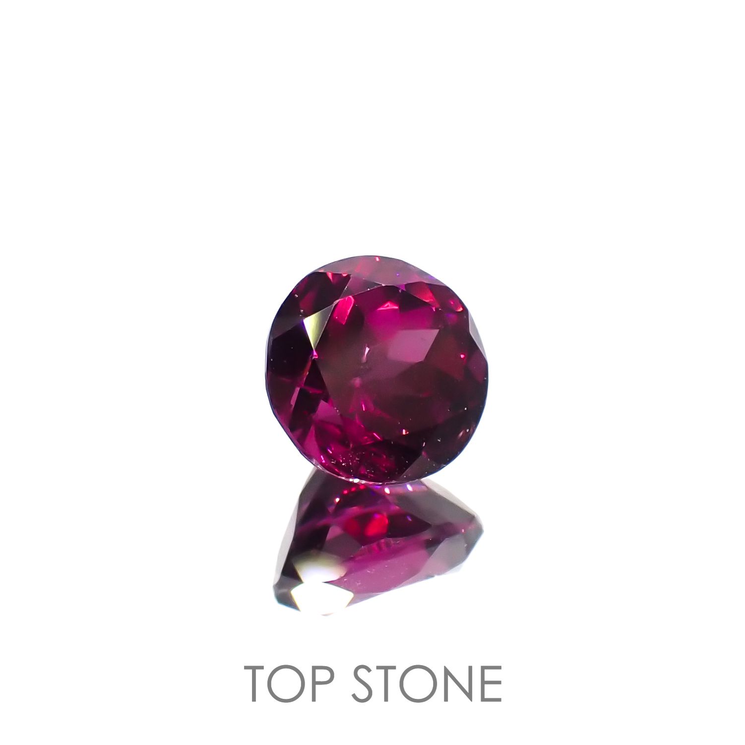 グレープガーネット(宝石名ガーネット)ブラジル産 1.32ct 識別済[220917710]6.1x6mm前後