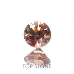 ライトピンクジルコン(宝石名ジルコン)スリランカ/カンボジア産 0.43ct 識別済[220716989]4x4mm前後