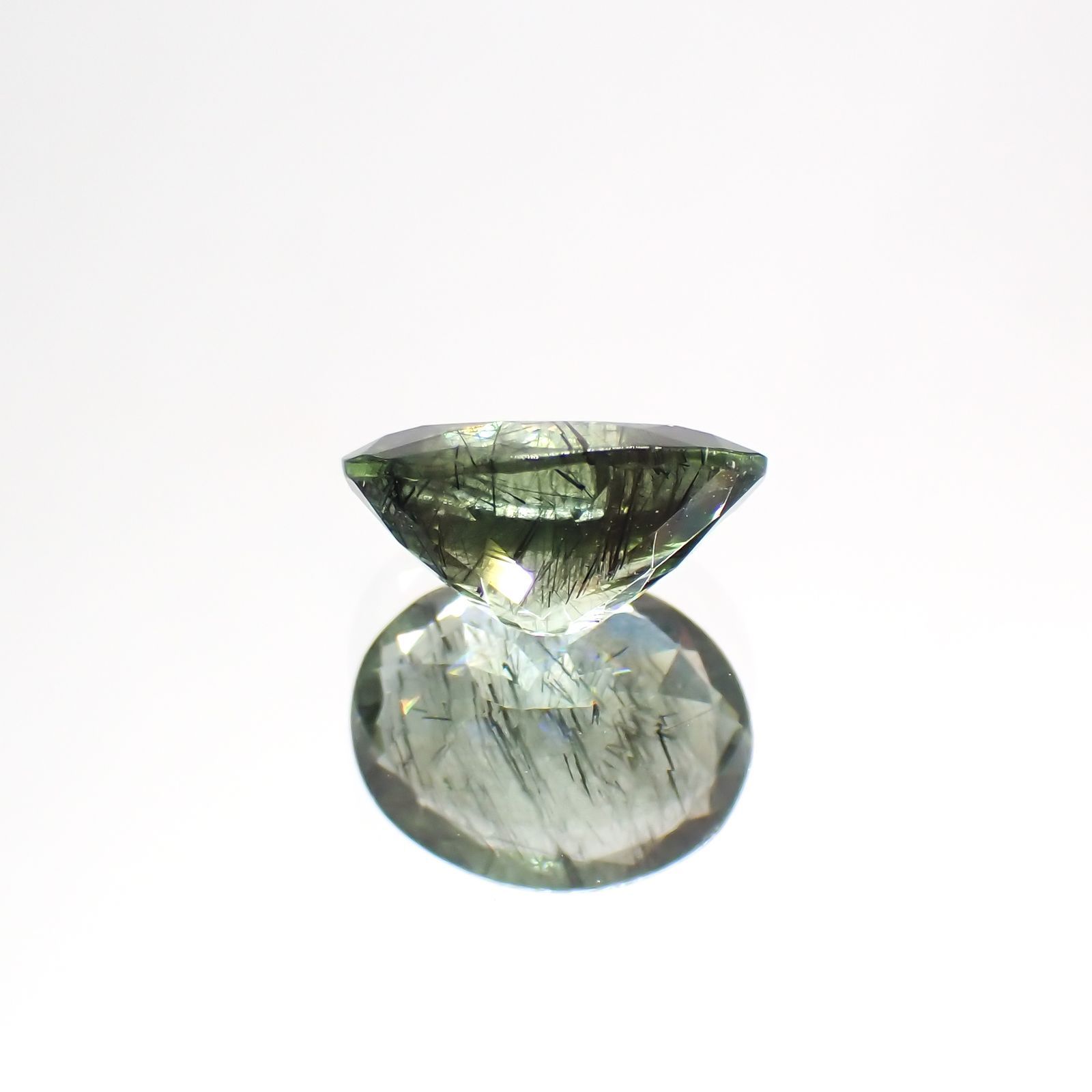 ルドウィジャイトインペリドット パキスタン産 1.72ct[220114223]8.8x7mm前後