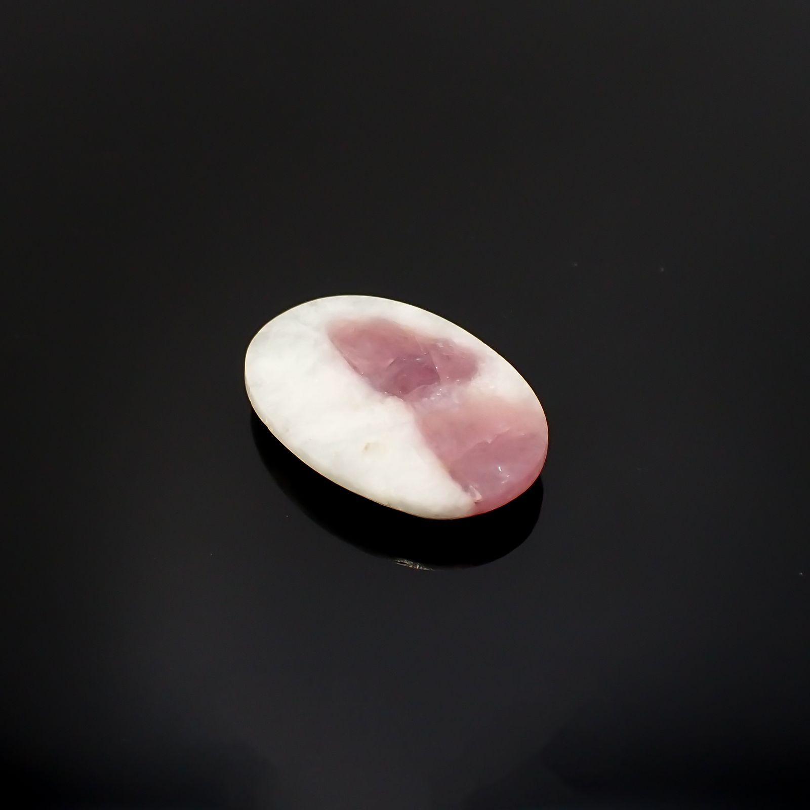 マトリックストルマリン(トルマリンインフェルドスパー) ブラジル産 17.93ct / 26x17.7mm前後 [220716866]