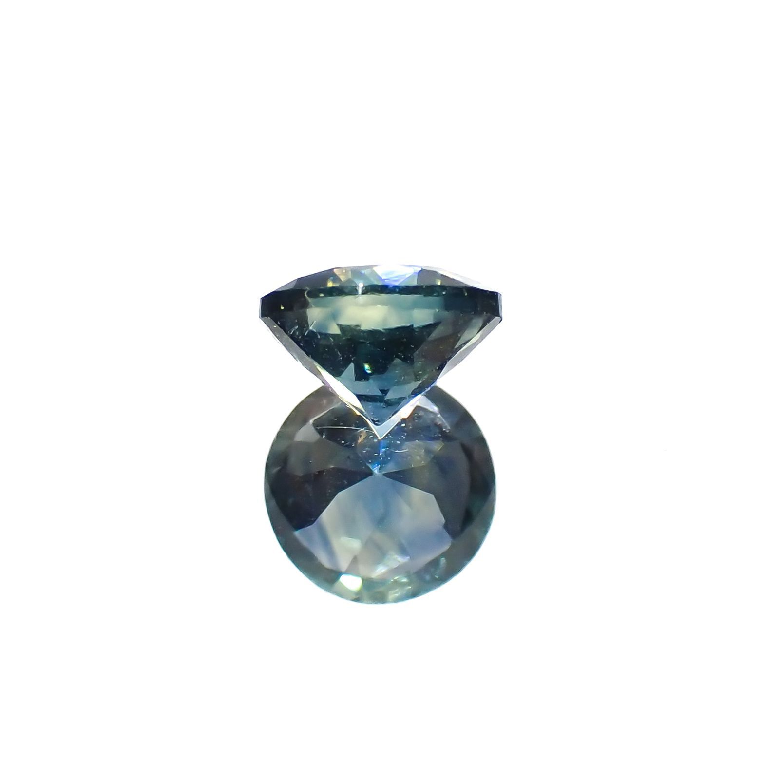 モンタナサファイア アメリカ・モンタナ州産 0.65ct[230220560]5.1x5mm前後
