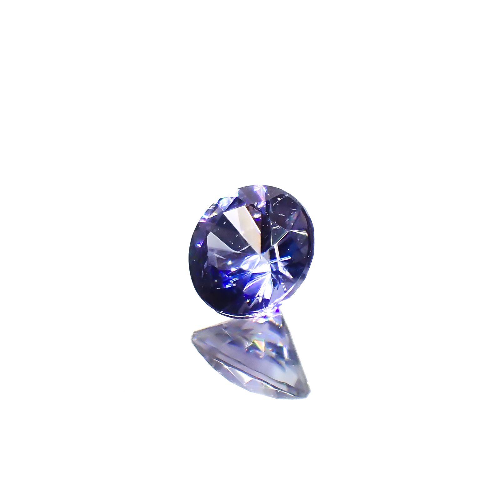 ベニトアイト アメリカ・カリフォルニア州産 0.14ct[240527391]3.1x3.1mm前後