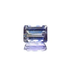 バイカラータンザナイト(宝石名タンザナイト) タンザニア産 ソ付(彩珠) 2.447ct / 8.5x6.3mm前後 [210410778]