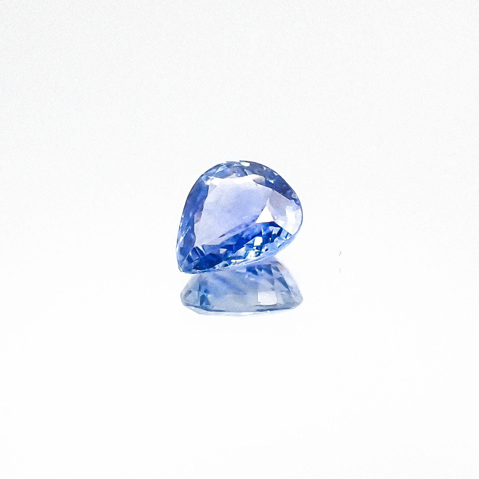 サファイア ミャンマー産 ルース 0.97ct[20084522]6.8×6mm前後