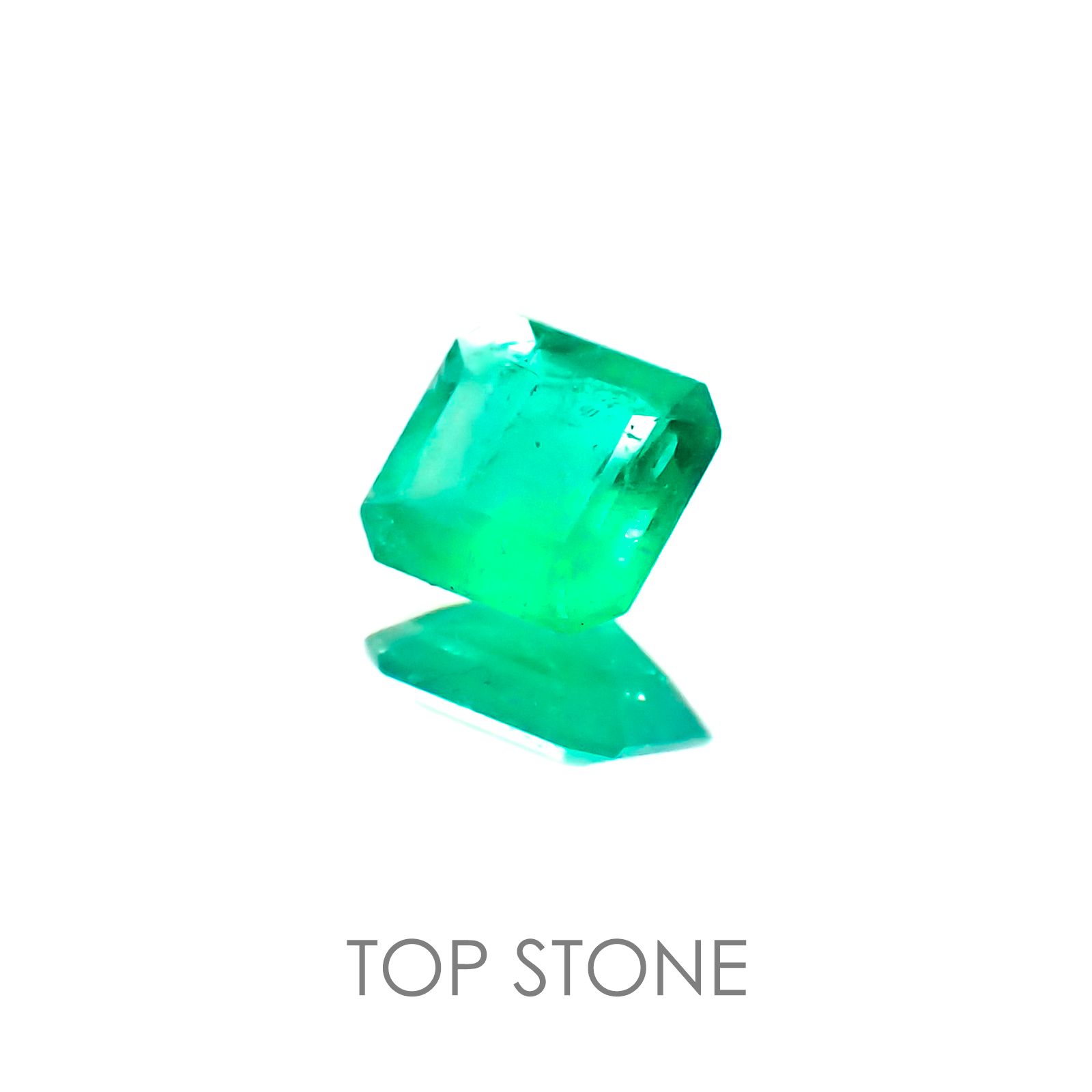 エメラルド コロンビア産 ルース 0.19ct[20118360]4×3.8mm前後