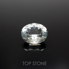 セレスタイト(宝石名セレスタイト)マダガスカル産 4.763ct ソ付(彩珠)[221018945]11x8.9mm前後