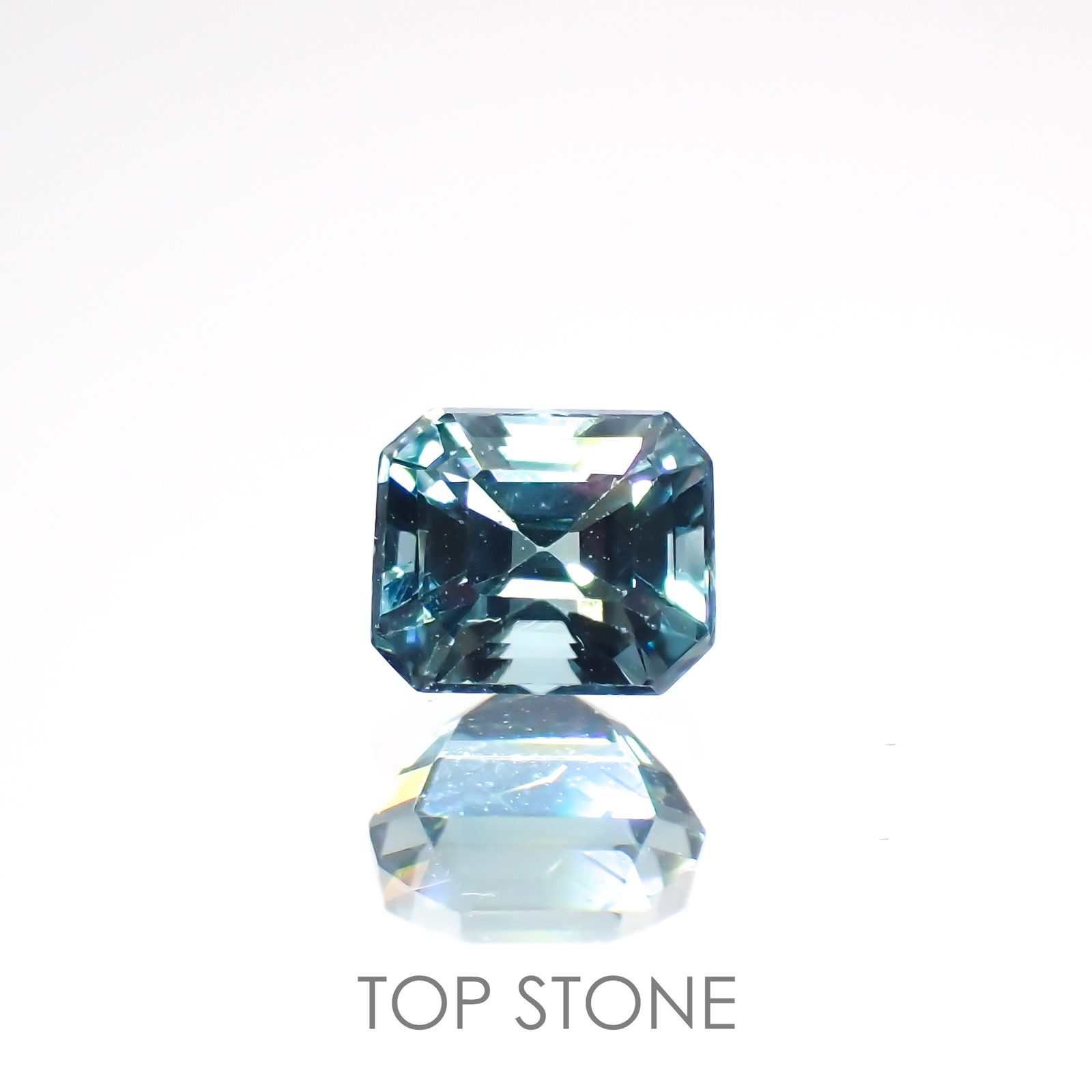 ラグーントルマリン(宝石名トルマリン)アフガニスタン産 0.49ct 識別済[220115311]4.7x3.9mm前後