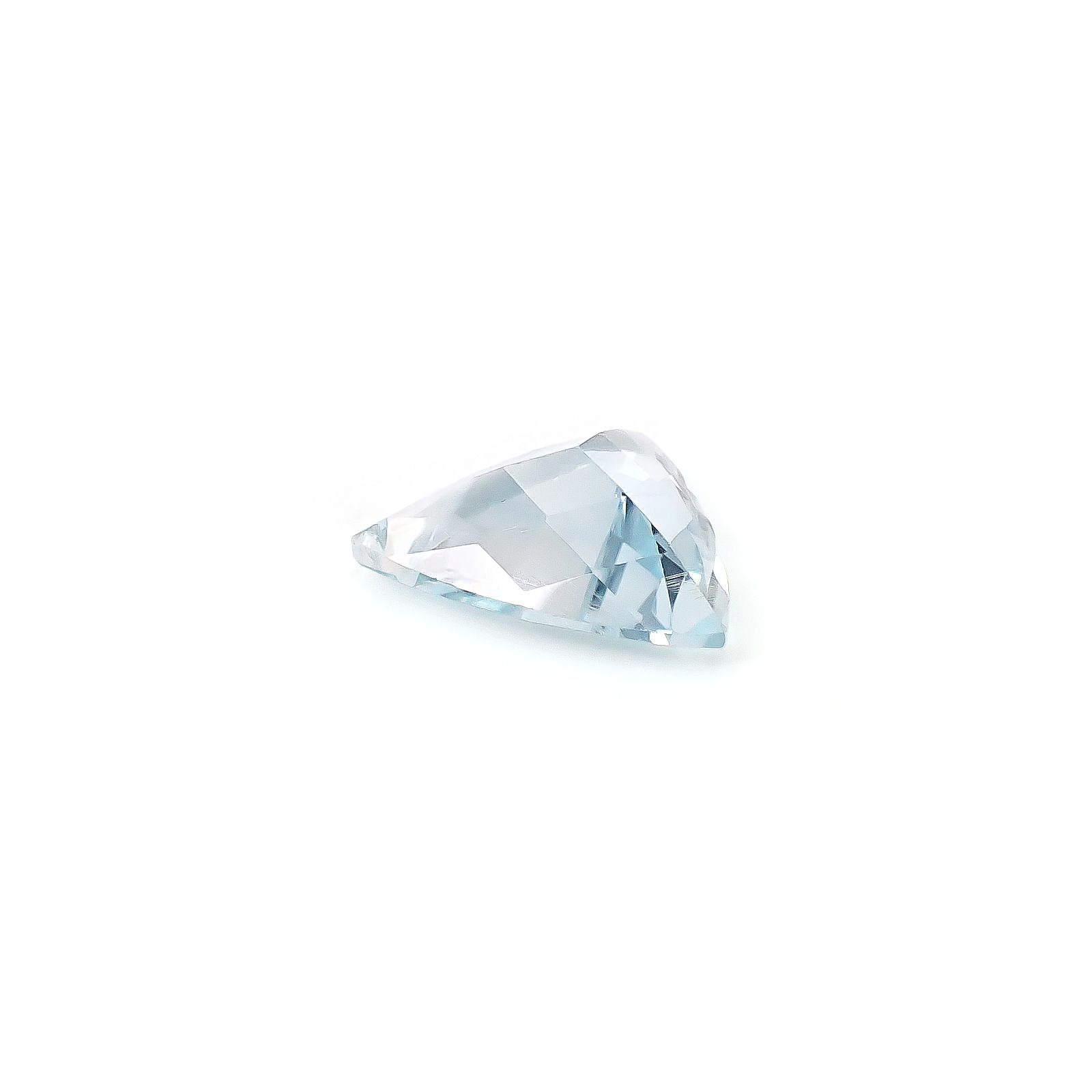 バイカラートパーズ 非加熱 ブラジル産 6.31ct / 12.5x15.2mm前後 [260331796]