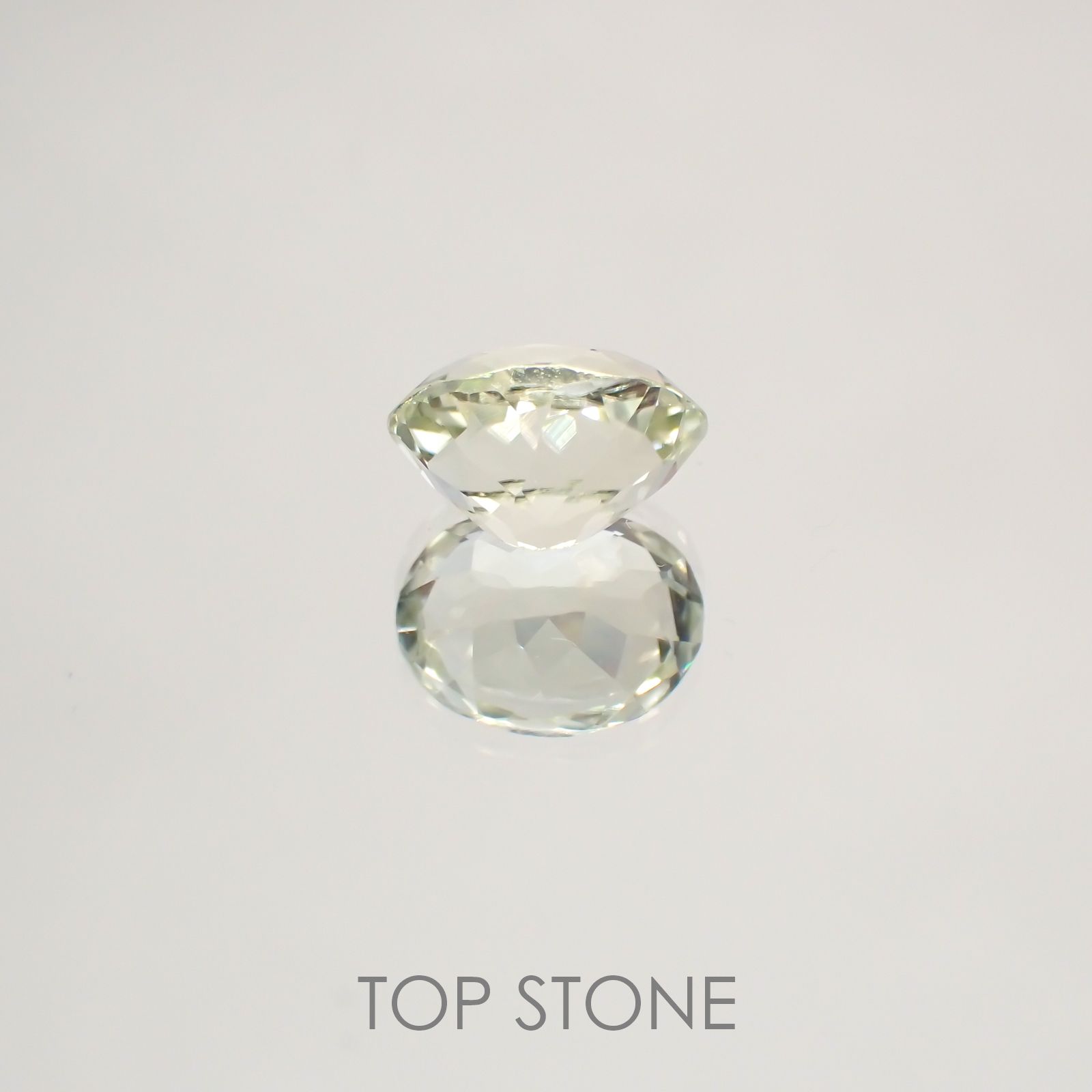 シリマナイト(宝石名シリマナイト) インド産 1.56ct 識別済[210810685]8×6.2mm前後