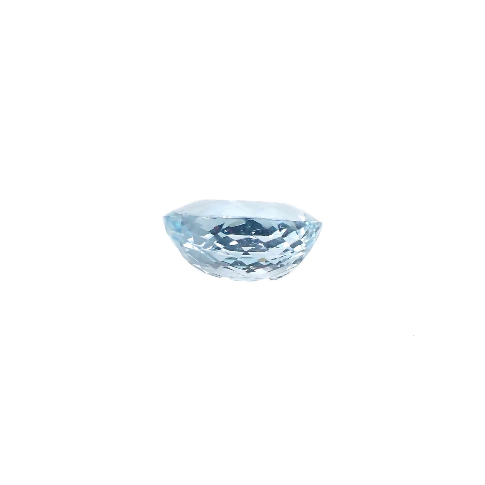 アクアマリン モザンビーク産 4.03ct[240125409]11.8x9.4mm前後