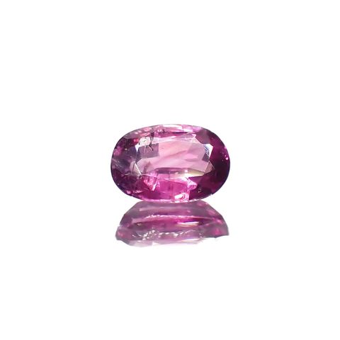 パープルサファイア パキスタン・カシミール産 0.56ct / 5.7x3.9mm前後 [251019864]