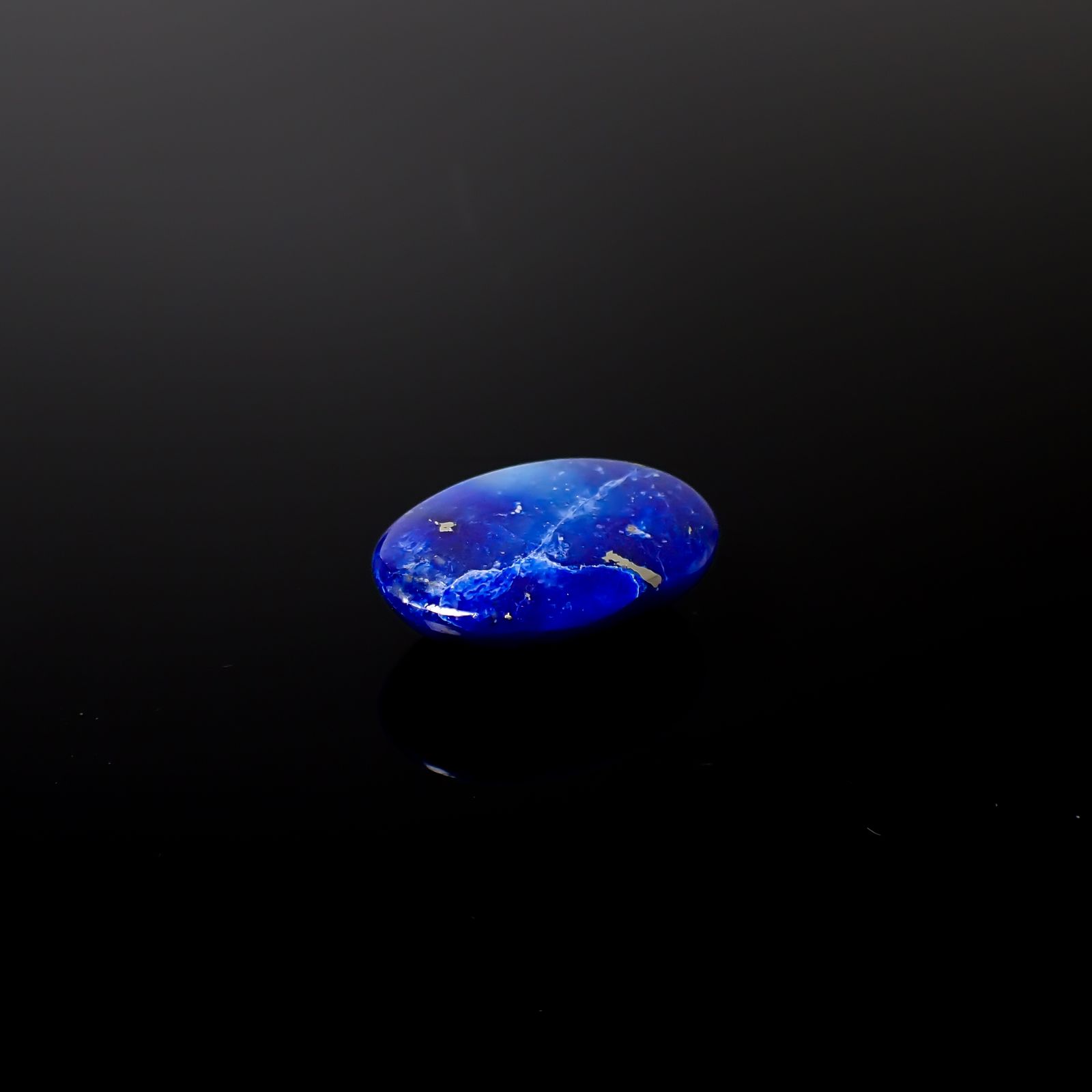 ラズライト青金石(ラズライトwithアフガナイト/ソーダライト) アフガニスタン産 19.06ct[240628458]22.6x15.6mm前後