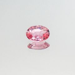 パパラチャサファイア スリランカ産 0.30ct DGL鑑付[20062900]5×4.1mm前後