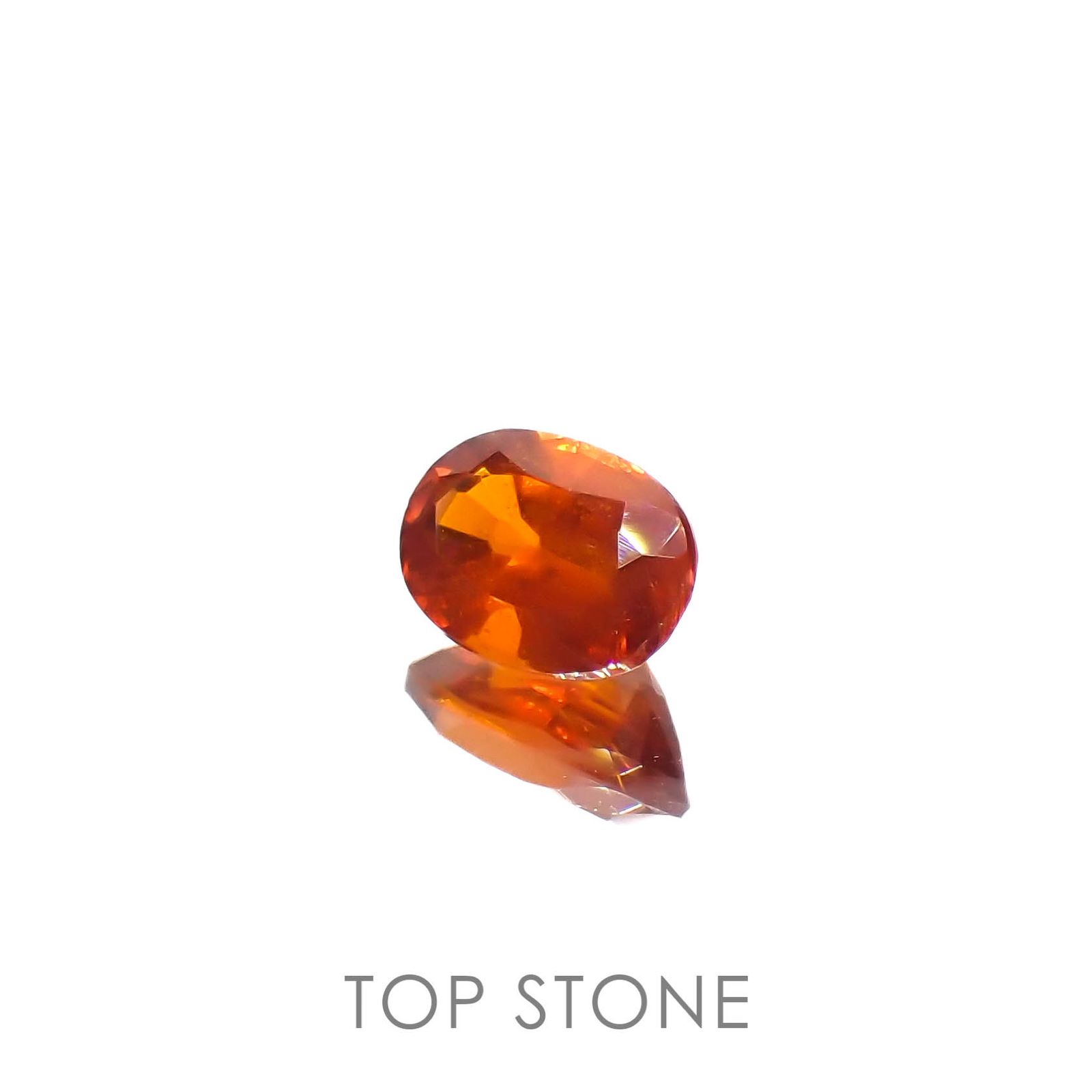 オレンジカイヤナイト ネパール産 1.08ct[230220597]7.1x5mm前後