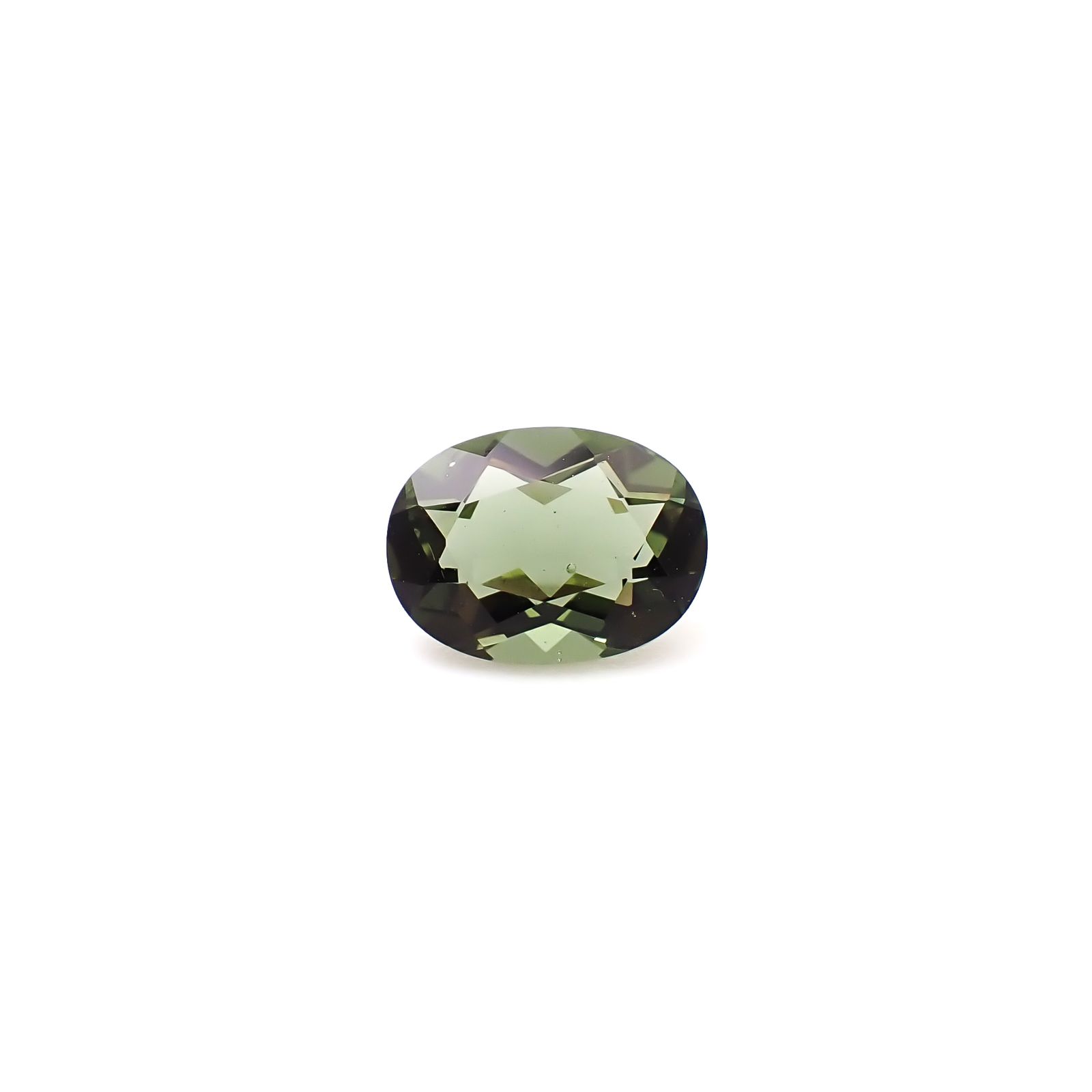 モルダバイト 発見地：旧チェコスロバキア 1.12ct / 8.1x6.1mm前後 [260832689]
