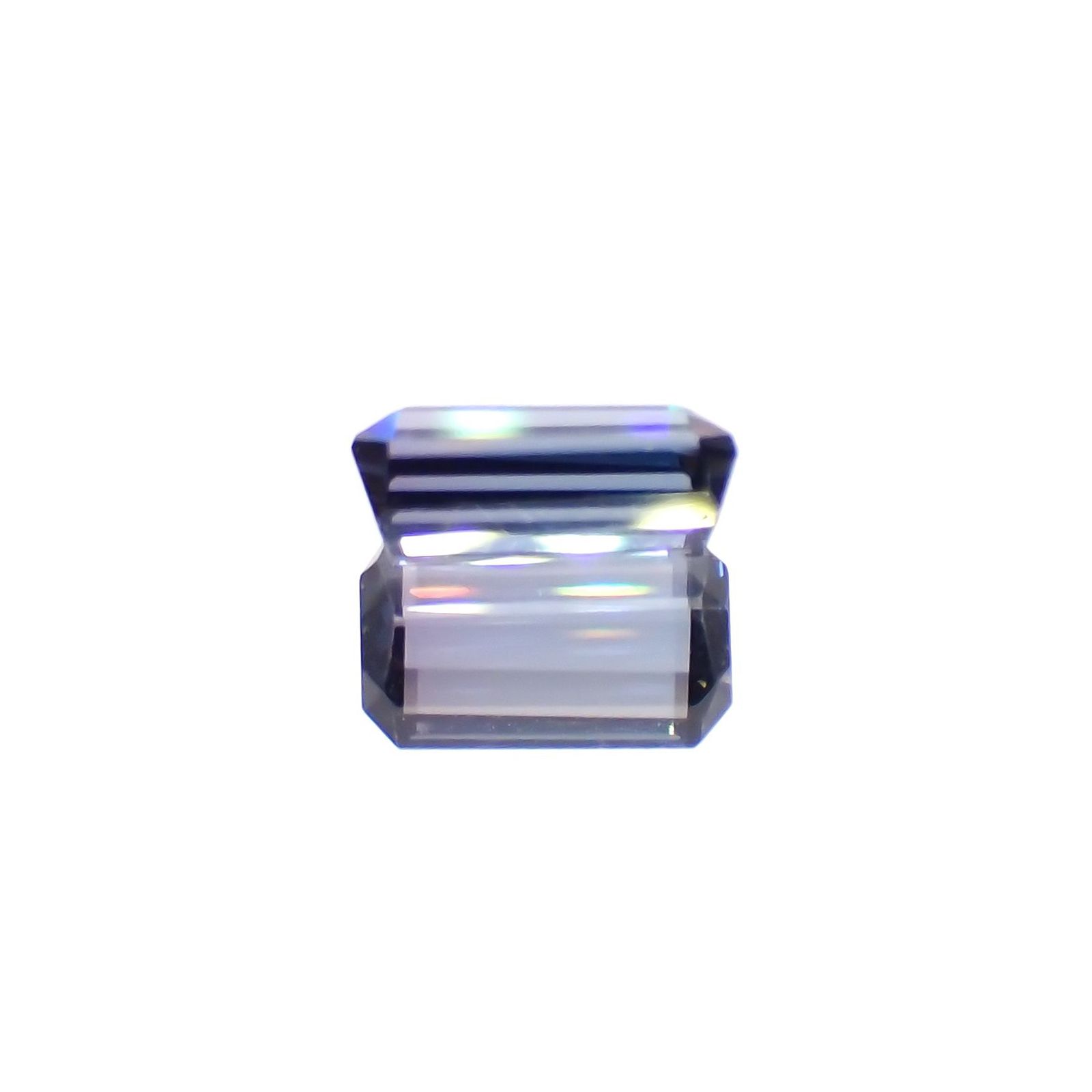 バイカラースピネル(宝石名スピネル)タンザニア/マダガスカル産 ソ付(彩珠) 1.007ct / 7.1x4.3mm前後 [230722680]