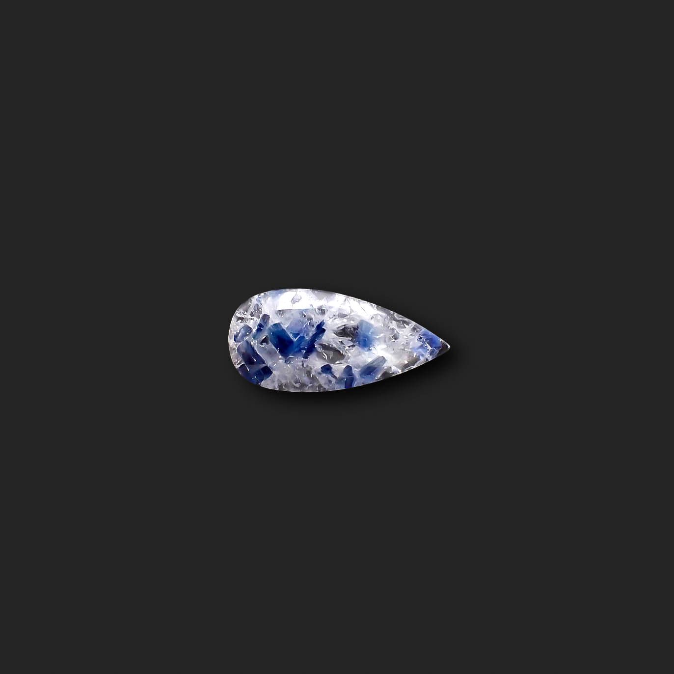 カイヤナイトインクォーツ ブラジル産 14.18ct[230421613]31x14.3mm前後