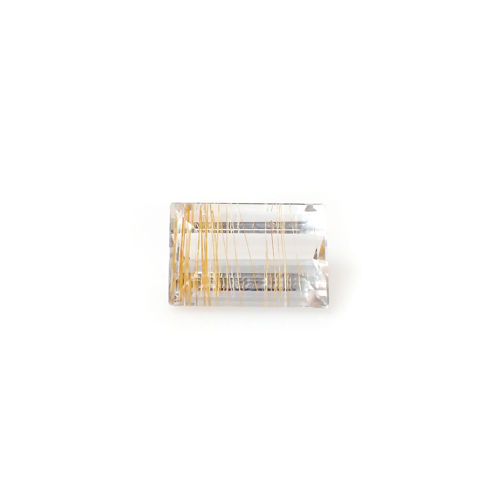 ニードルイントパーズ(チューブイントパーズ) ブラジル・ミナスジェライス州産 13.95ct[240225890]15.8x10.5mm前後