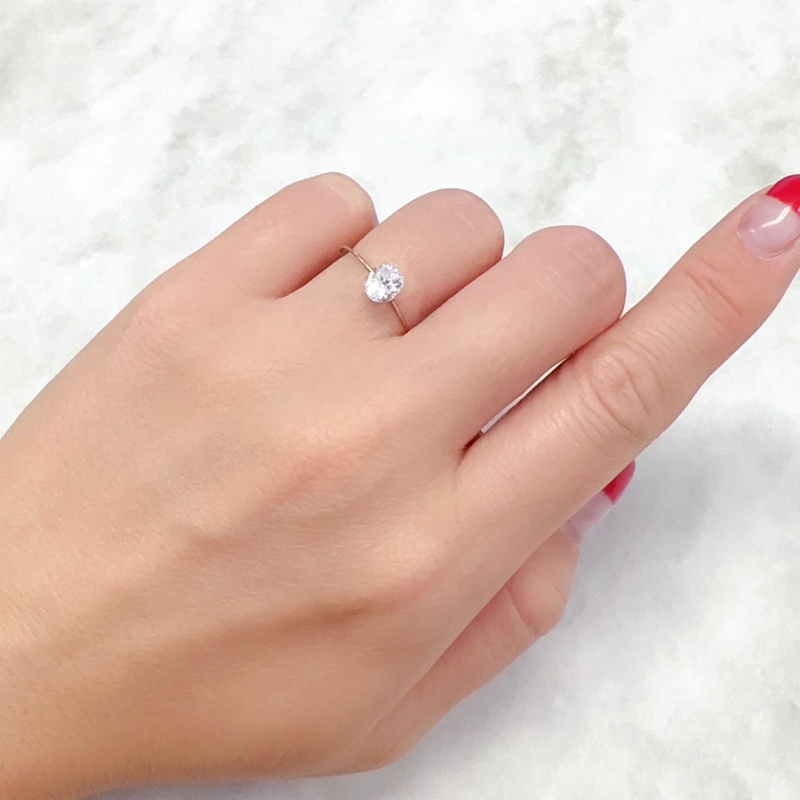 フェナカイト(宝石名フェナカイト)ブラジル産 0.85ct 識別済[230923398]6x5.2mm前後