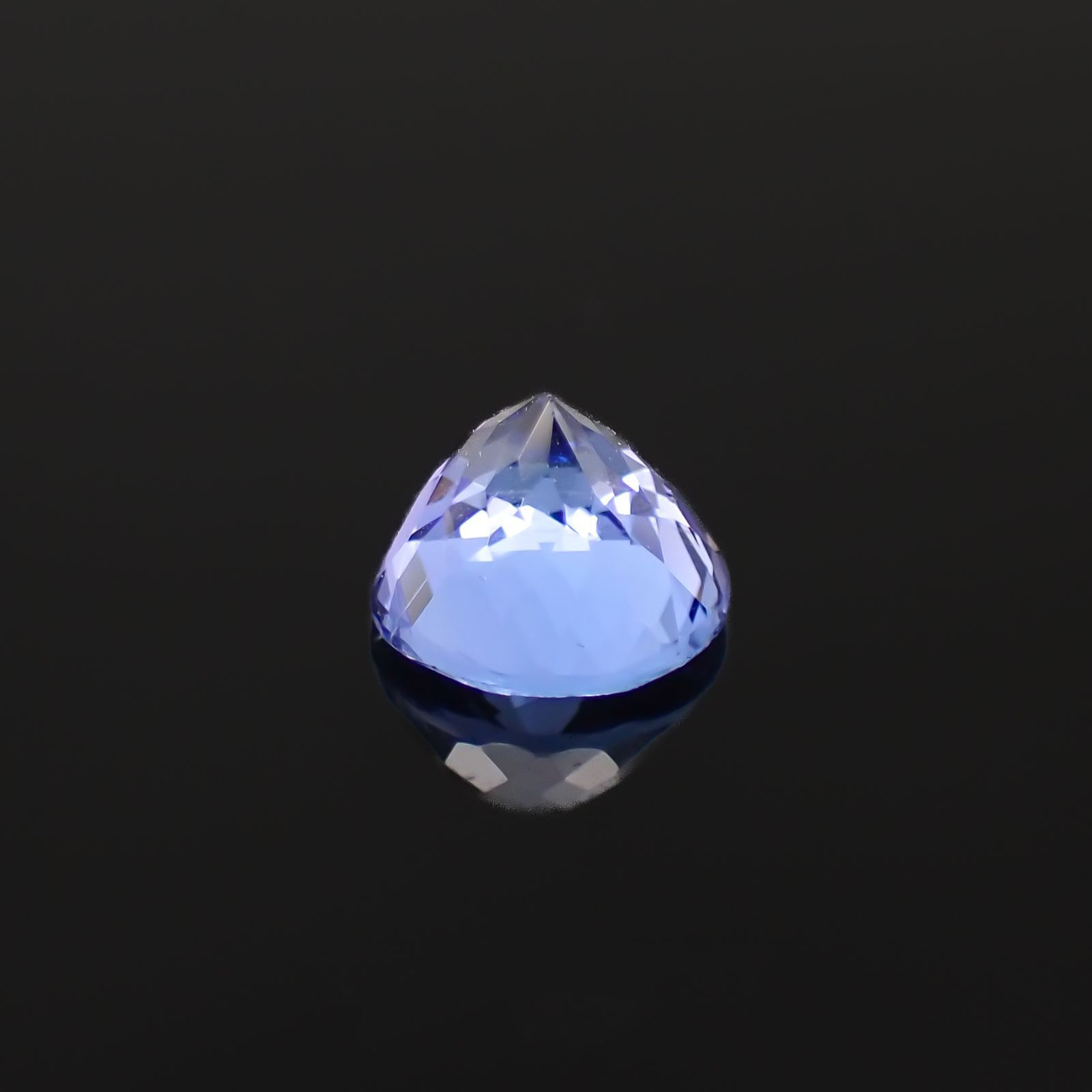タンザナイト(宝石名タンザナイト)タンザニア産 1.49ct 識別済[221119012]6.9x6.8mm前後