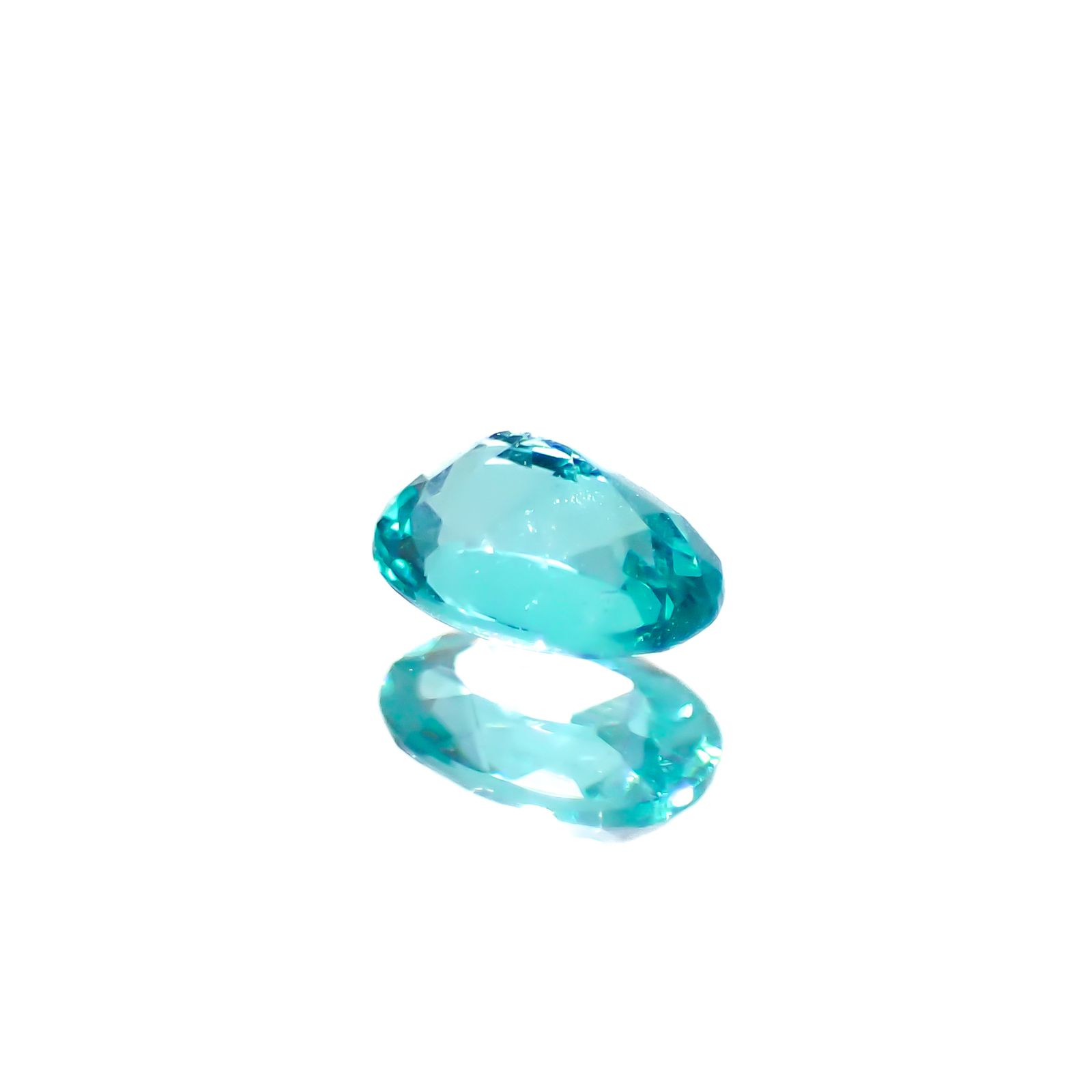パライバトルマリン ブラジル・ムルング鉱山産 0.10ct[240928751]3.5x2.4mm前後