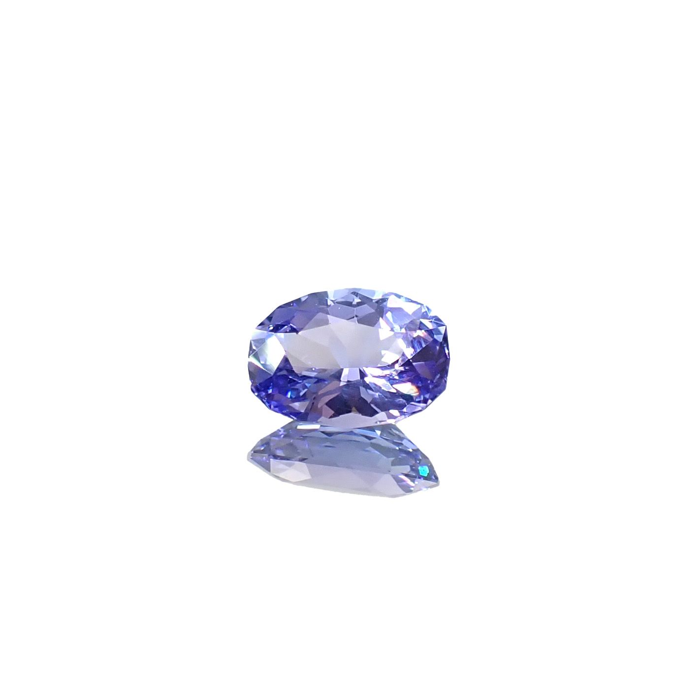 ◇カスタムカット◇タンザナイト(宝石名タンザナイト)タンザニア産 識別済 1.00ct / 7.6x5.4mm前後 [251031212]