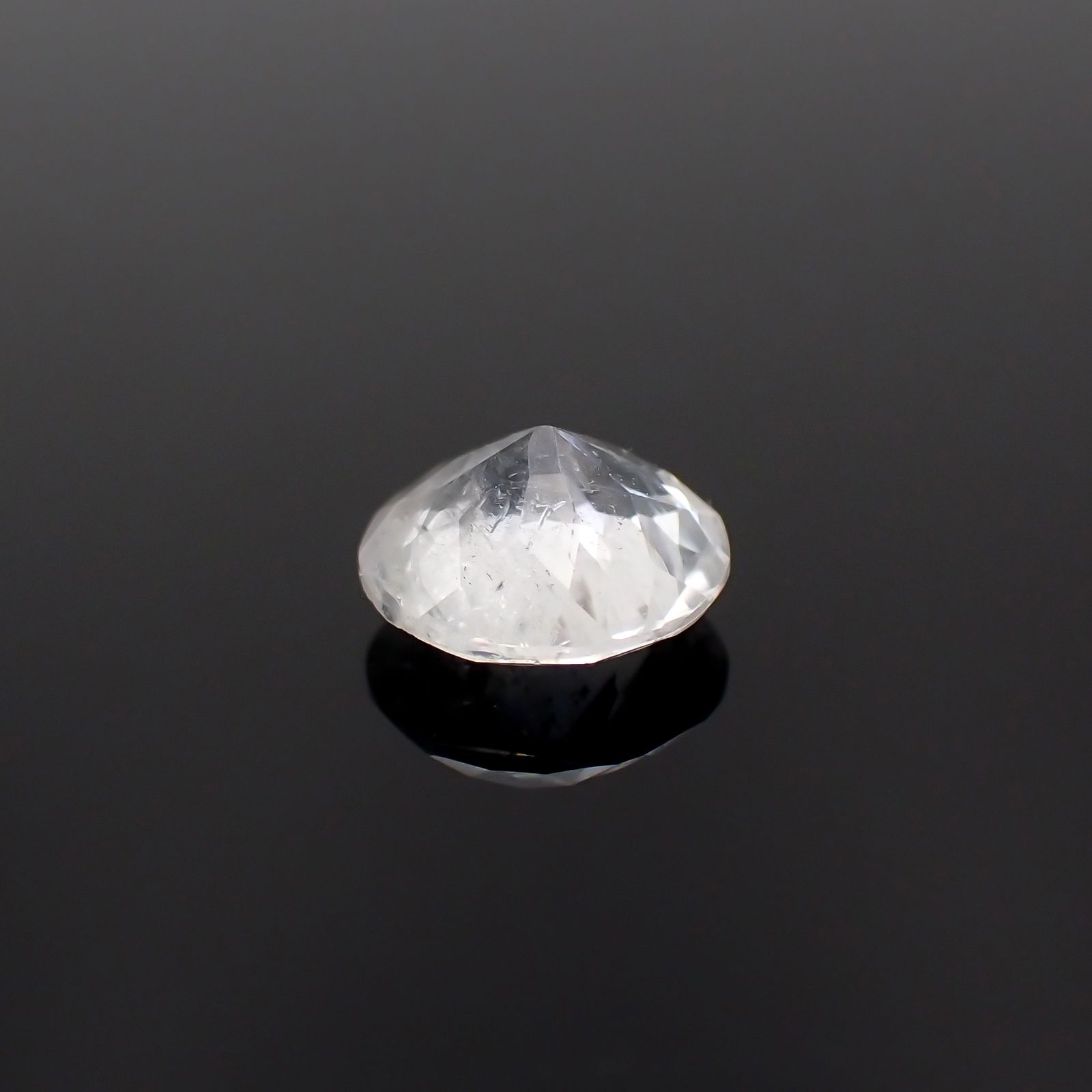 ユークレース(宝石名ユークレース)ブラジル産 1.043ct ソ付(彩珠)[231124257]6.8x6.7mm前後