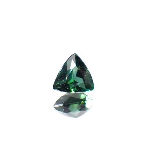 ブルーグリーントルマリン ブラジル産 0.37ct[240628384]4.8x4.7mm前後