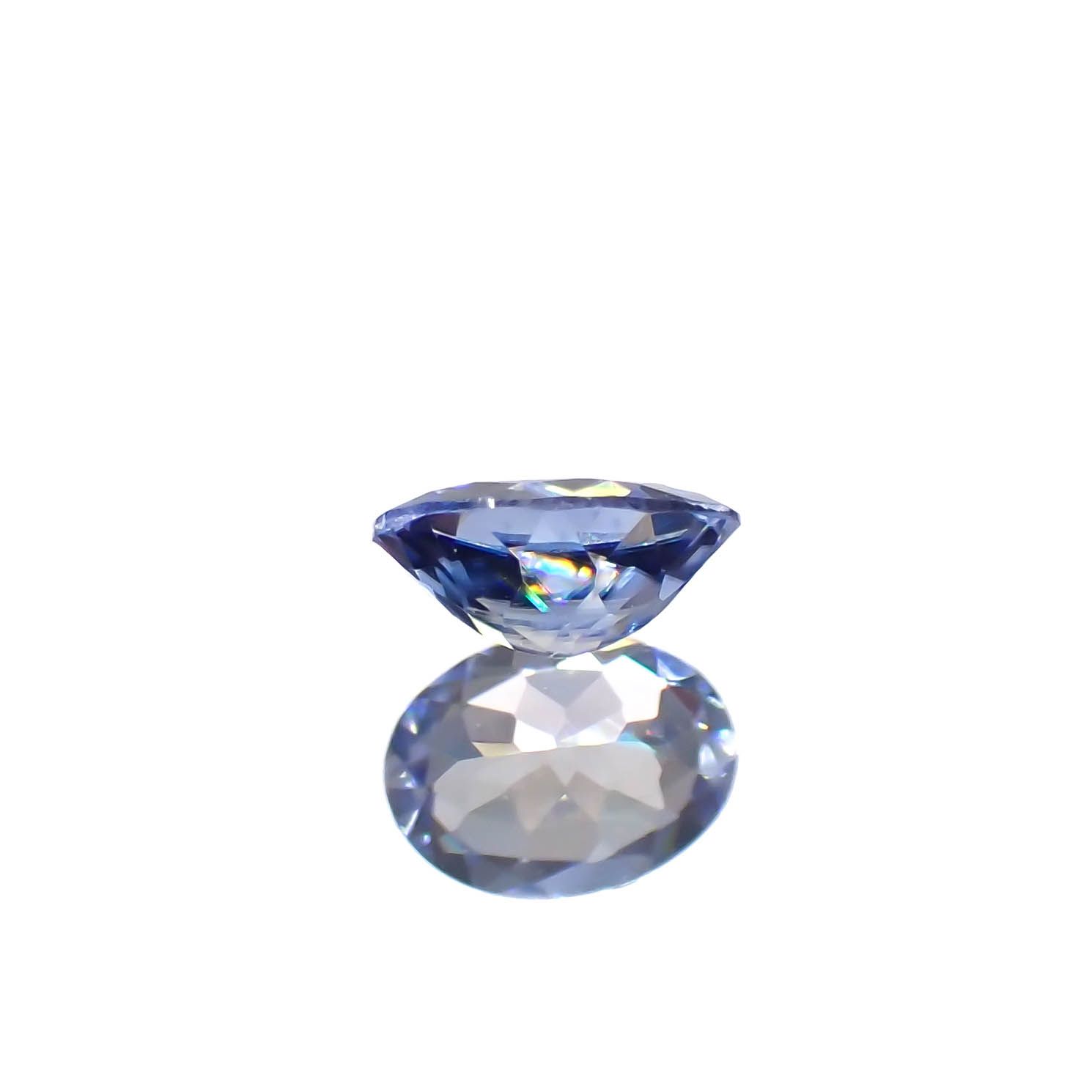 バイカラーベニトアイト アメリカ・カリフォルニア州産 0.15ct[240527396]3.9x2.9mm前後
