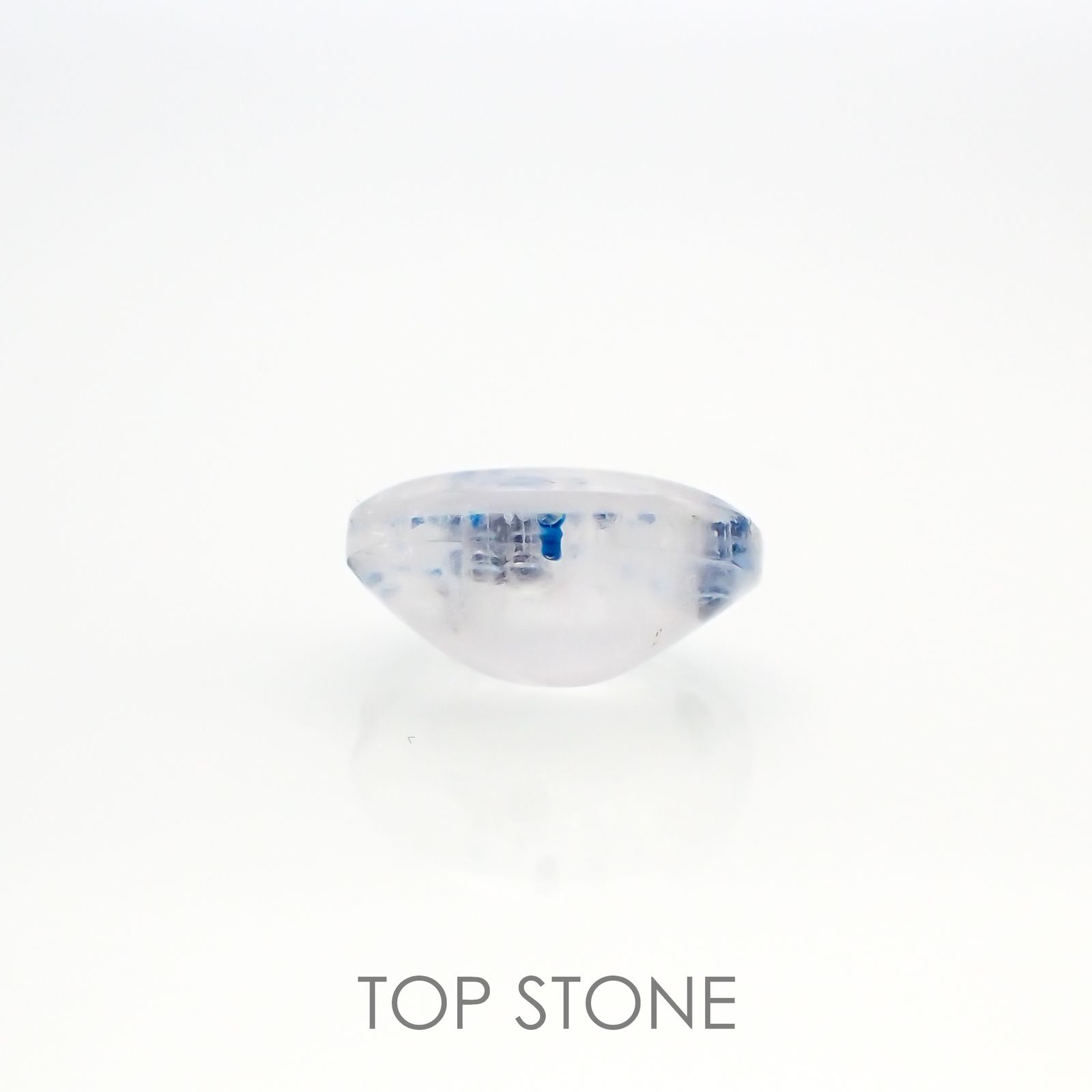 ◇バフカット◇パライバクォーツ ブラジル産 2.64ct[220115029]10.3x7.6mm前後