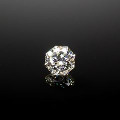 ◇オクタゴンカット◇ダイヤモンド 0.12ct[240427029]3x3mm前後