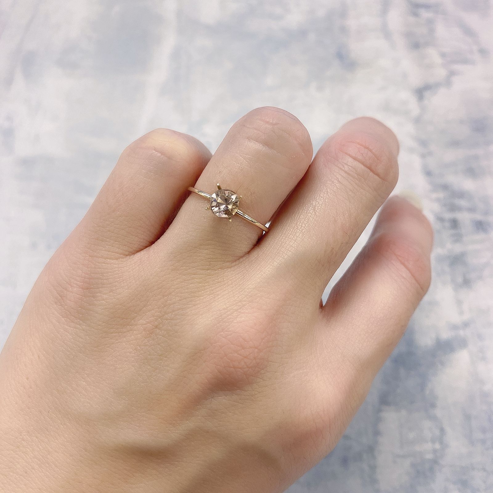 ピンクトルマリン アフガニスタン産 0.78ct [220114103]5.2x5.1mm前後